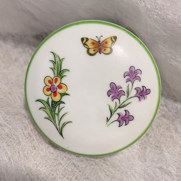 Tiffany & Co Limoges “Tiffany Garden” Round Trinket Jewelry Ring Box - Picture 3 of 8